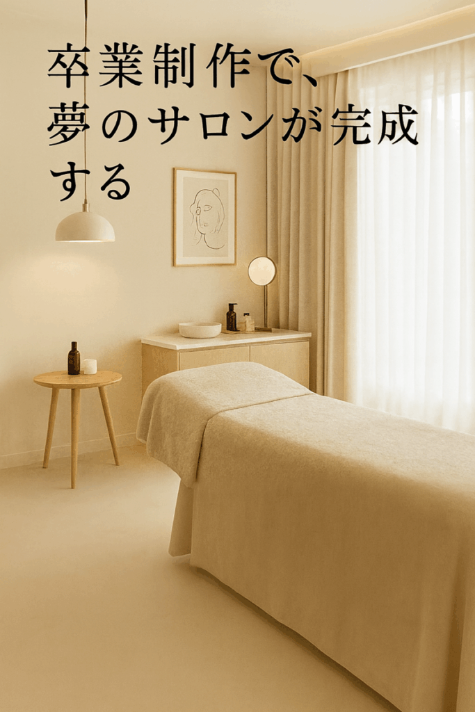空間・動線・運営の全てを1日で学び、理想のサロン像を明確に。